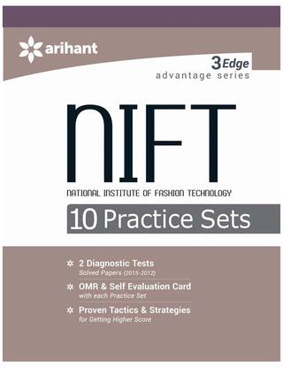 Arihant 3 Edge Advantage Series NIFT 10 Practice Sets